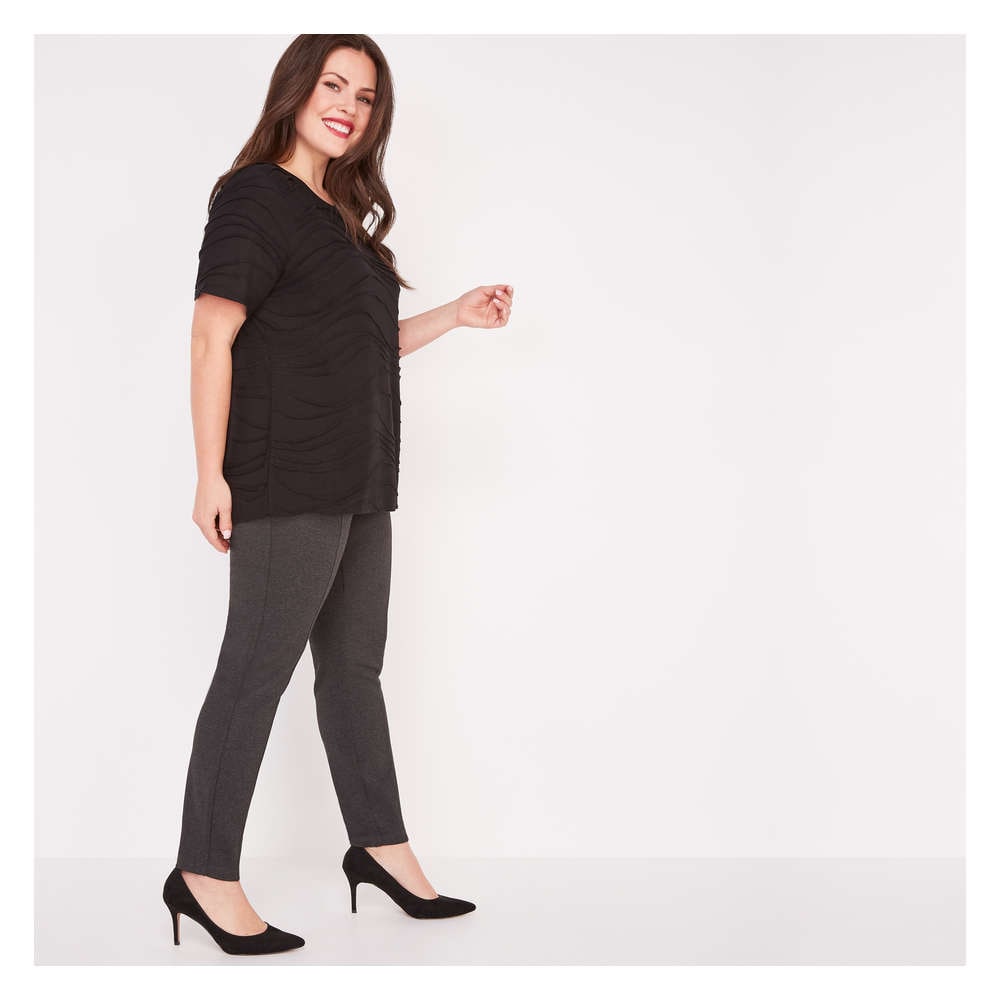 Ponte pants hotsell with front seam